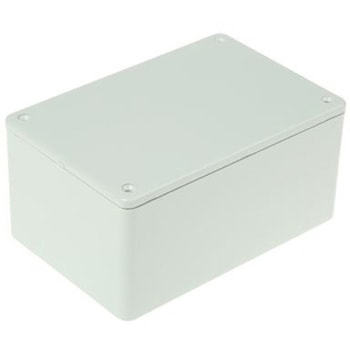 Hammond， 難燃性ABS， 高さ：59 mm， 奥行き：120 mm 1591TGY HAMMOND