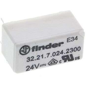 Finder パワーリレー 24V dc SPST 基板実装タイプ FINDER