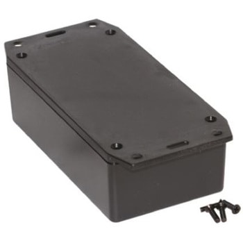 Hammond， 難燃性ABS， 高さ：36 mm， 奥行き：119 mm 1591XXCFLBK - HAMMOND