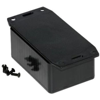 Hammond 汎用ボックス， ABS樹脂， 高さ：36 mm， 奥行き：84 mm 1591LF2SBK - HAMMOND