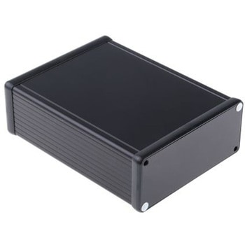 Hammond， アルミニウム， 高さ：52 mm， 奥行き：160 mm 1455Q1601BK HAMMOND