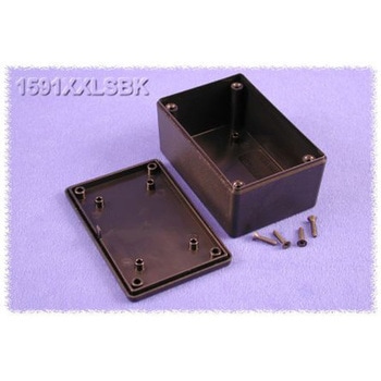 Hammond， ABS樹脂， 高さ：36 mm， 奥行き：221 mm 1591XXLSBK HAMMOND