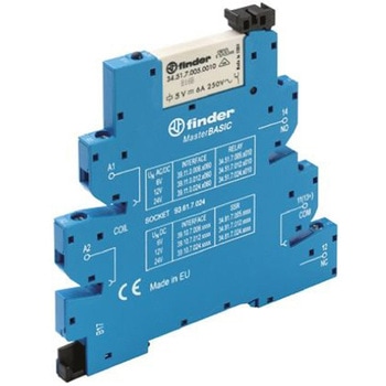 Finder インターフェイスリレー 12V ac/dc 39 Series 250 → 400V ac FINDER