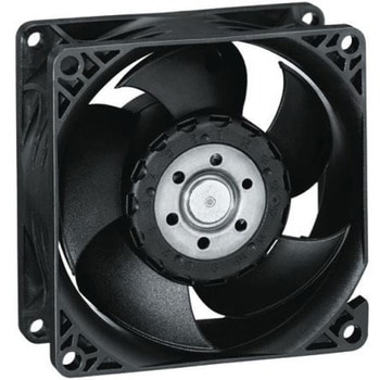ebm-papst 軸流ファン 電源電圧：24 V dc， DC， 80 x 80 x 38mm， 8214JN EBM PAPST