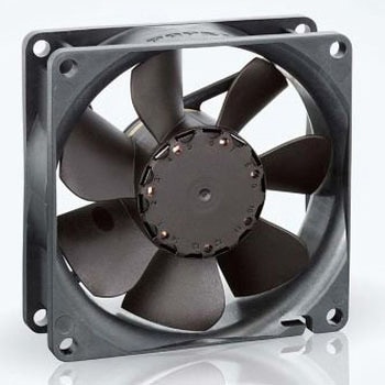 ebm-papst 軸流ファン 電源電圧：24 V dc， DC， 80 x 80 x 25mm， 8414NGH EBM PAPST