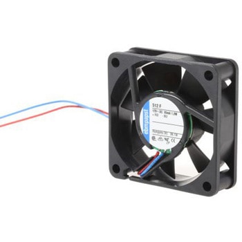 ebm-papst 軸流ファン 電源電圧：12 V dc， DC， 50 x 50 x 15mm， 512F EBM PAPST
