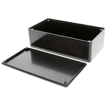 Hammond， 難燃性ABS， 高さ：50 mm， 奥行き：150 mm 1591DBK - HAMMOND