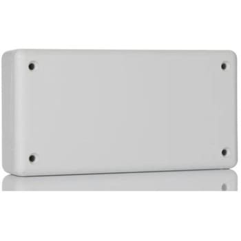 Hammond， 難燃性ABS， 高さ：25 mm， 奥行き：130 mm 1599BGY HAMMOND