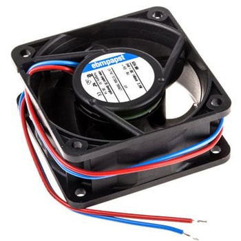 ebm-papst 軸流ファン 電源電圧：24 V dc， DC， 60 x 60 x 25mm， 624HH EBM PAPST