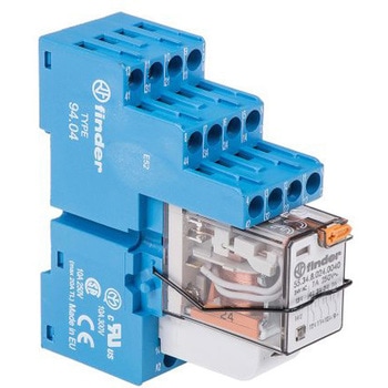 Finder インターフェイスリレー 24V ac 58 Series 250V FINDER