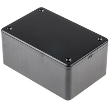 Hammond， 難燃性ABS， 高さ：39 mm， 奥行き：85 mm 1591LBK - HAMMOND