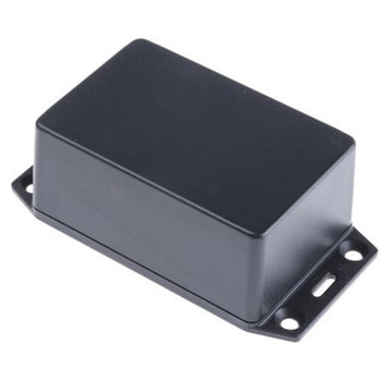 Hammond， 難燃性ABS， 高さ：36 mm， 奥行き：87 mm 1591XXLFLBK HAMMOND