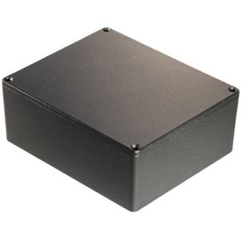 Hammond， アルミダイキャスト合金， 高さ：56 mm， 奥行き：145 mm 1590XBK HAMMOND