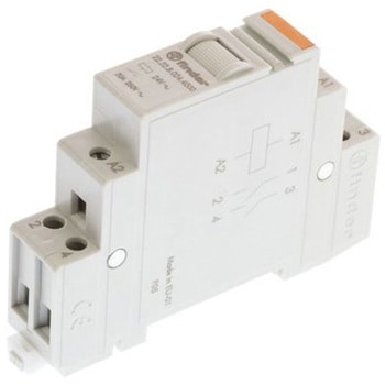 Finder パワーリレー 24V ac DPST DINレールタイプ FINDER
