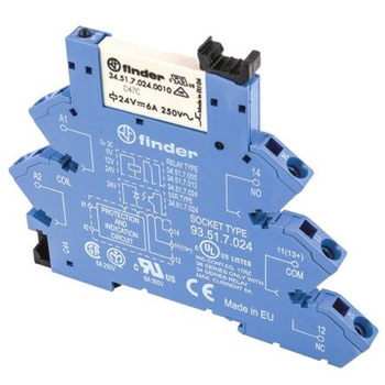 Finder インターフェイスリレー 24V dc 38 Series 250V ac FINDER