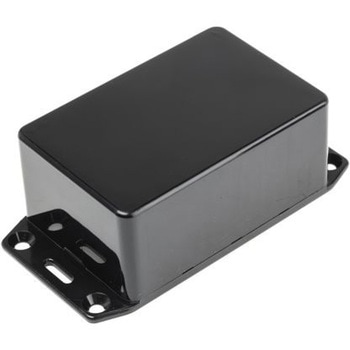 Hammond， ABS樹脂， 高さ：35 mm， 奥行き：85 mm 1591LSFLBK HAMMOND