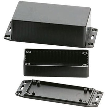 Hammond， ABS樹脂， 高さ：25 mm， 奥行き：165 mm 1591HSFLBK HAMMOND