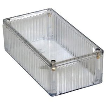Hammond 汎用ボックス， ポリカーボネイト， 高さ：46 mm， 奥行き：150 mm 1591DTCL HAMMOND