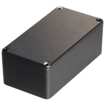 Hammond， アルミダイキャスト合金， 高さ：60 mm， 奥行き：112 mm 1590BSBK HAMMOND