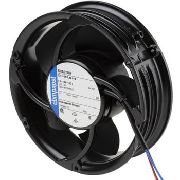 ebm-papst 軸流ファン 電源電圧：12 V dc， DC， 172 x 51mm， 6312/2TDHP EBM PAPST