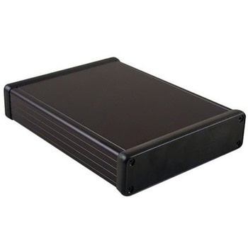 Hammond， アルミニウム， 高さ：30.5 mm， 奥行き：220 mm 1455R2201BK HAMMOND