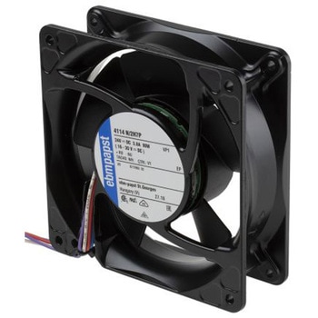 ebm-papst 軸流ファン 電源電圧：24 V dc， DC， 119 x 119 x 38mm， 4114N/2H7P EBM PAPST