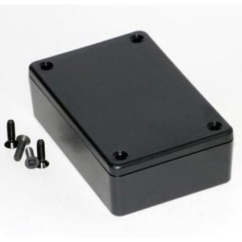 Hammond， ABS樹脂， 高さ：23 mm， 奥行き：84 mm 1591XXMBK HAMMOND