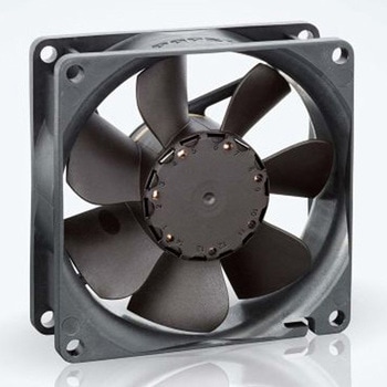 ebm-papst 軸流ファン 電源電圧：24 V dc， DC， 80 x 80 x 25mm， 8414N EBM PAPST
