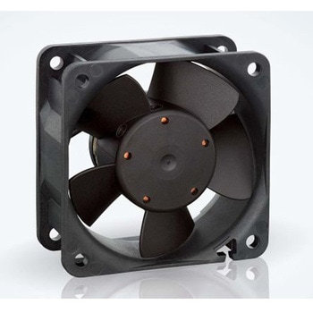 ebm-papst 軸流ファン 電源電圧：12 V dc， DC， 60 x 60 x 25mm， 612N/2GML-096 EBM PAPST
