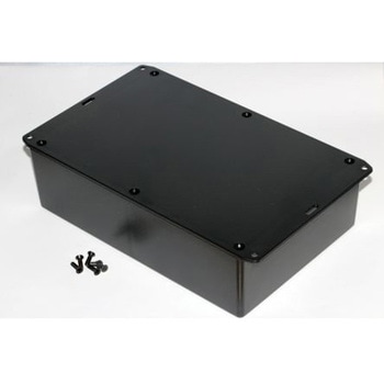 Hammond， ABS樹脂， 高さ：58 mm， 奥行き：221 mm 1591XXFFLBK HAMMOND