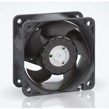 ebm-papst 軸流ファン 電源電圧：12 V dc， DC， 60 x 60 x 25mm， 622/2H3P EBM PAPST