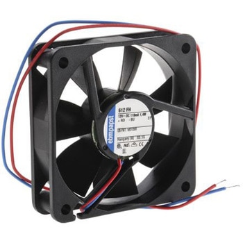 ebm-papst 軸流ファン 電源電圧：12 V dc， DC， 60 x 60 x 15mm， 612FH EBM PAPST