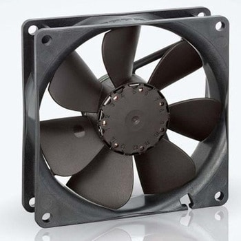 ebm-papst 軸流ファン 電源電圧：12 V dc， DC， 92 x 92 x 25mm， 3412NGLE EBM PAPST