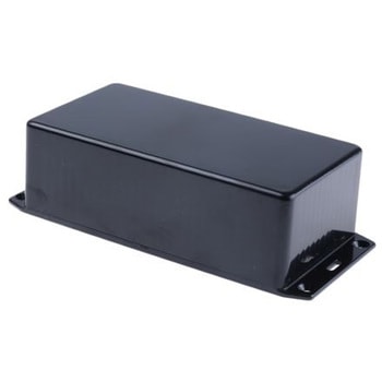 Hammond， 難燃性ABS， 高さ：46 mm， 奥行き：150 mm 1591DFLBK - HAMMOND