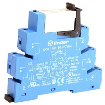 Finder インターフェイスリレー 12V dc 38 Series 250 → 400V FINDER