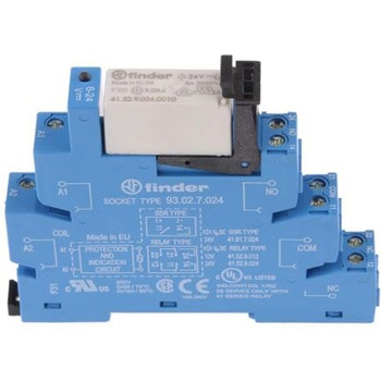Finder インターフェイスリレー 24V dc 38 Series 250 → 400V FINDER