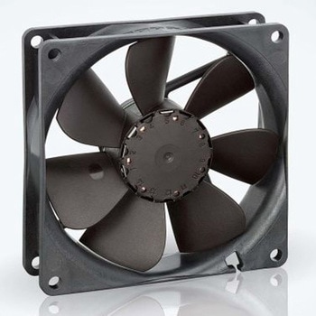 ebm-papst 軸流ファン 電源電圧：24 V dc， DC， 92 x 92 x 25mm， 3414NHH EBM PAPST
