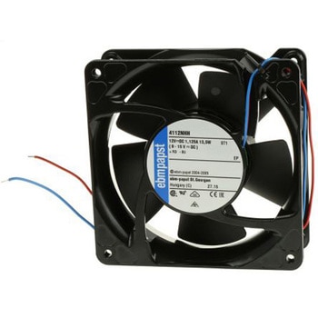 ebm-papst 軸流ファン 電源電圧：12 V dc， DC， 119 x 119 x 38mm， 4112NHH EBM PAPST
