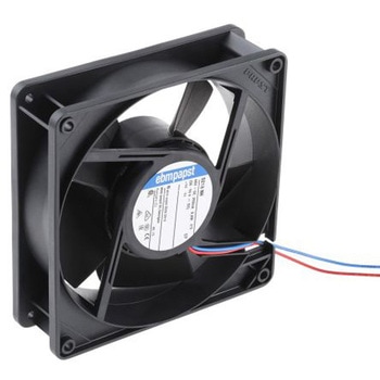 ebm-papst 軸流ファン 電源電圧：48 V dc， DC， 127 x 127 x 38mm， 5218NH EBM PAPST
