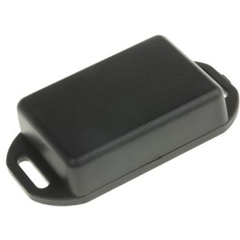 Hammond， ABS樹脂， 高さ：15 mm， 奥行き：50 mm 1551FFLBK HAMMOND