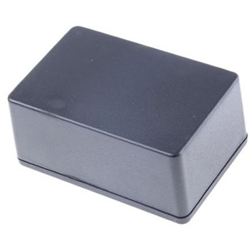 Hammond， 難燃性ABS， 高さ：36 mm， 奥行き：87 mm 1591XXLBK - HAMMOND