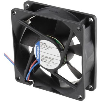 ebm-papst 軸流ファン 電源電圧：24 V dc， DC， 80 x 80 x 25mm， 8414NGL EBM PAPST