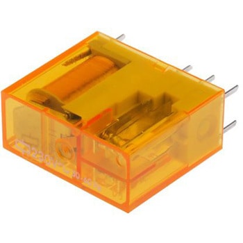 Finder パワーリレー 230V ac， 2c接点 基板実装タイプ FINDER