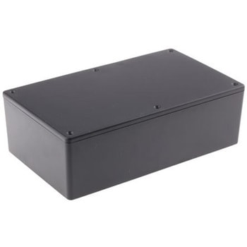 Hammond， 難燃性ABS， 高さ：56 mm， 奥行き：193 mm 1591XXEBK HAMMOND