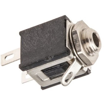Switchcraft (スイッチクラフト)，  フォーンコネクタ 2.5 mm シャーシマウント モノ SWITCHCRAFT