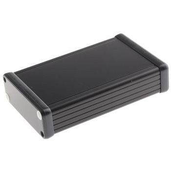 Hammond， アルミニウム， 高さ：27 mm， 奥行き：120 mm 1455J1201BK HAMMOND