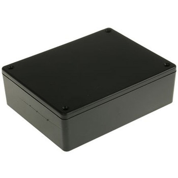 Hammond， 難燃性ABS， 高さ：36 mm， 奥行き：122 mm 1591XXGBK - HAMMOND
