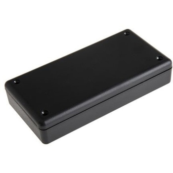 Hammond， 難燃性ABS， 高さ：25 mm， 奥行き：130 mm 1599BBK HAMMOND
