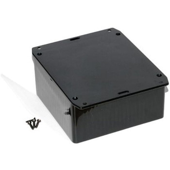 Hammond 汎用ボックス， ABS樹脂， 高さ：56 mm， 奥行き：119 mm 1591USFLBK HAMMOND