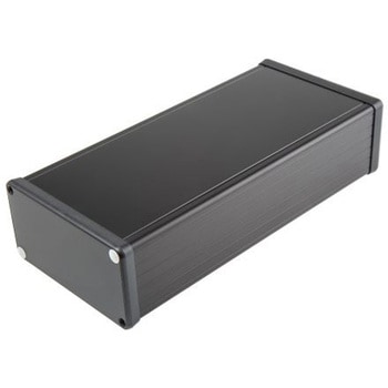 Hammond， アルミニウム， 高さ：53 mm， 奥行き：220 mm 1455N2201BK HAMMOND